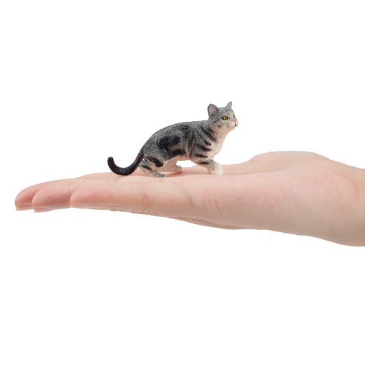 American Shorthair Cat Figurine Toy