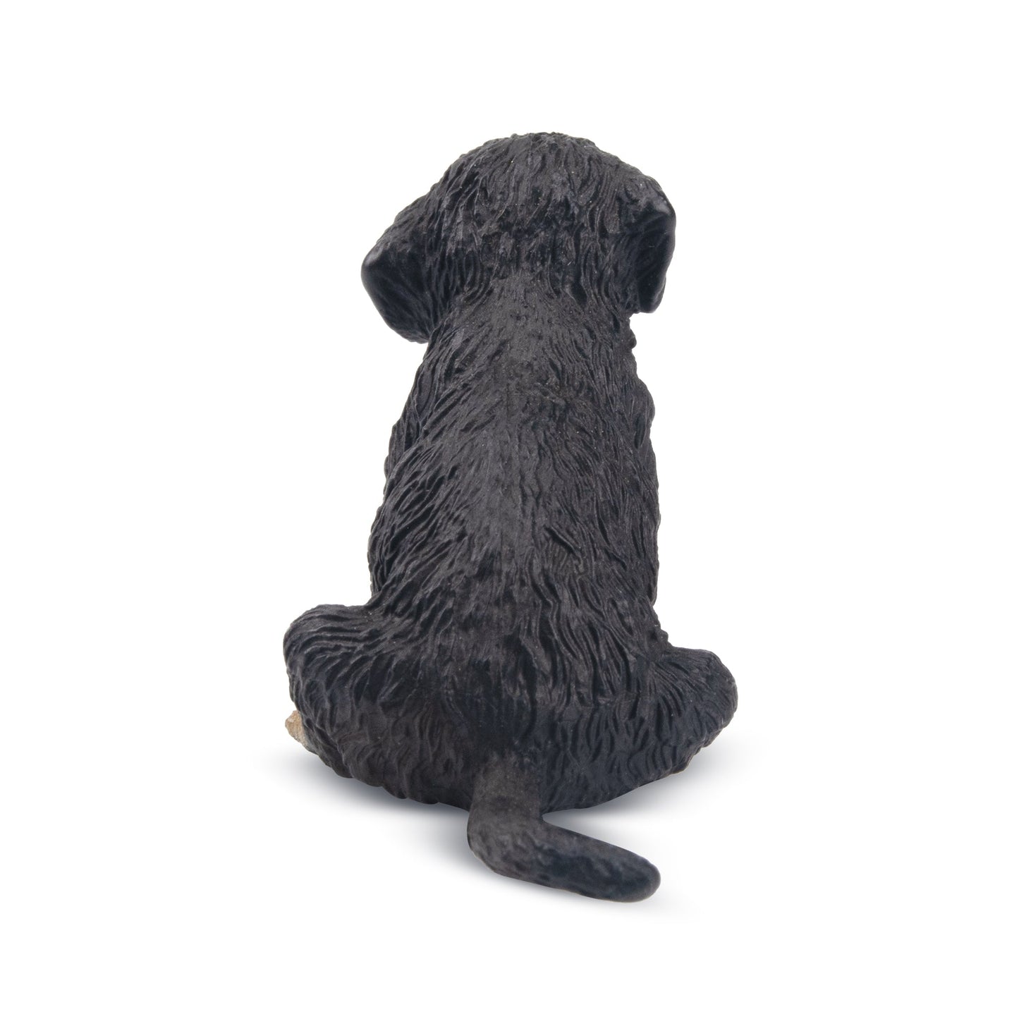 Mini Sitting Bernese Mountain Dog Puppy Figurine Toy