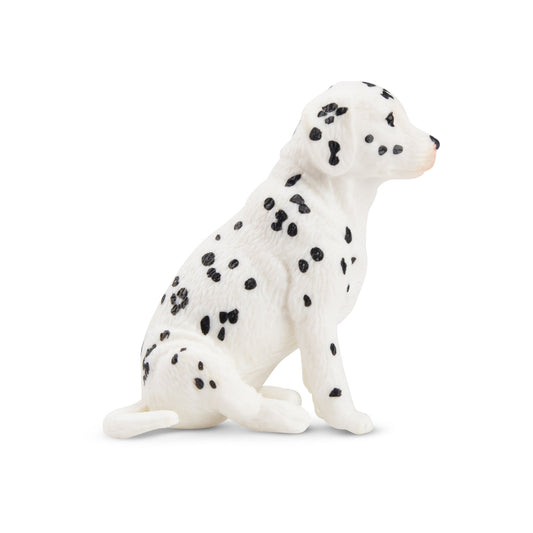 Mini Sitting Dalmatian Puppy Figurine Toy