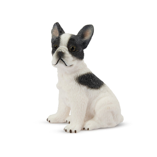 Mini Sitting French Bulldog Puppy Figurine Toy