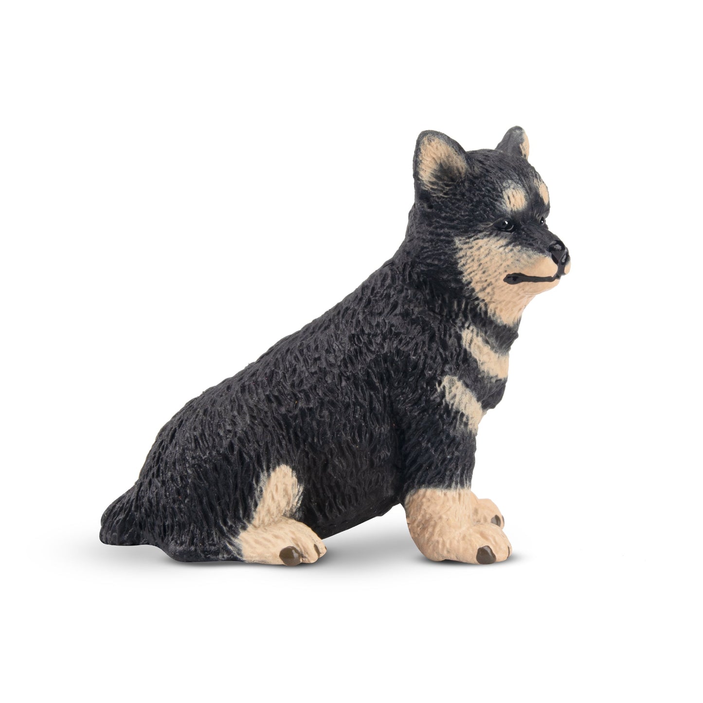 Mini Sitting Japanese Shiba Inu Puppy Figurine Toy