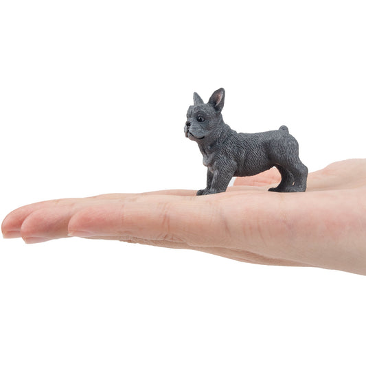 Toymany Mini Standing French Bulldog Puppy Figurine Toy