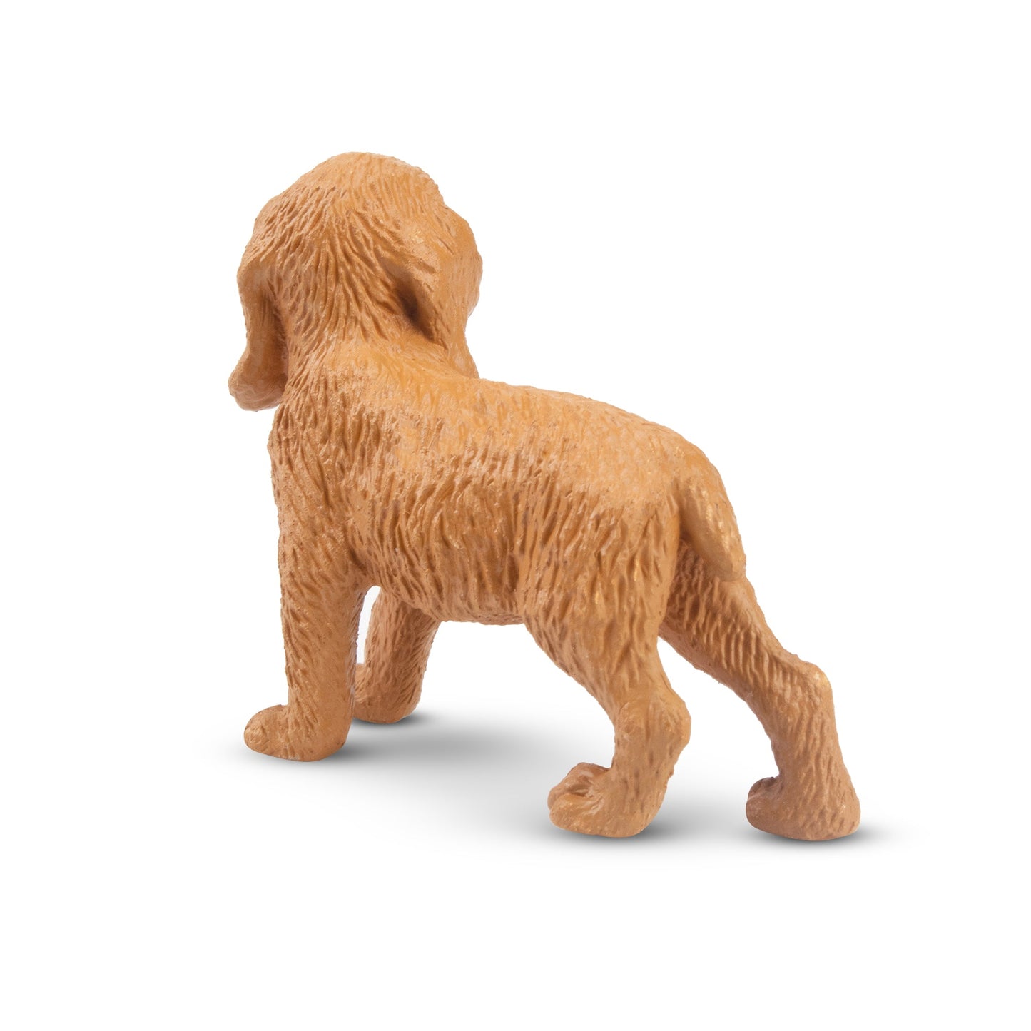 Mini Standing Golden Cocker Spaniel Puppy Figurine Toy