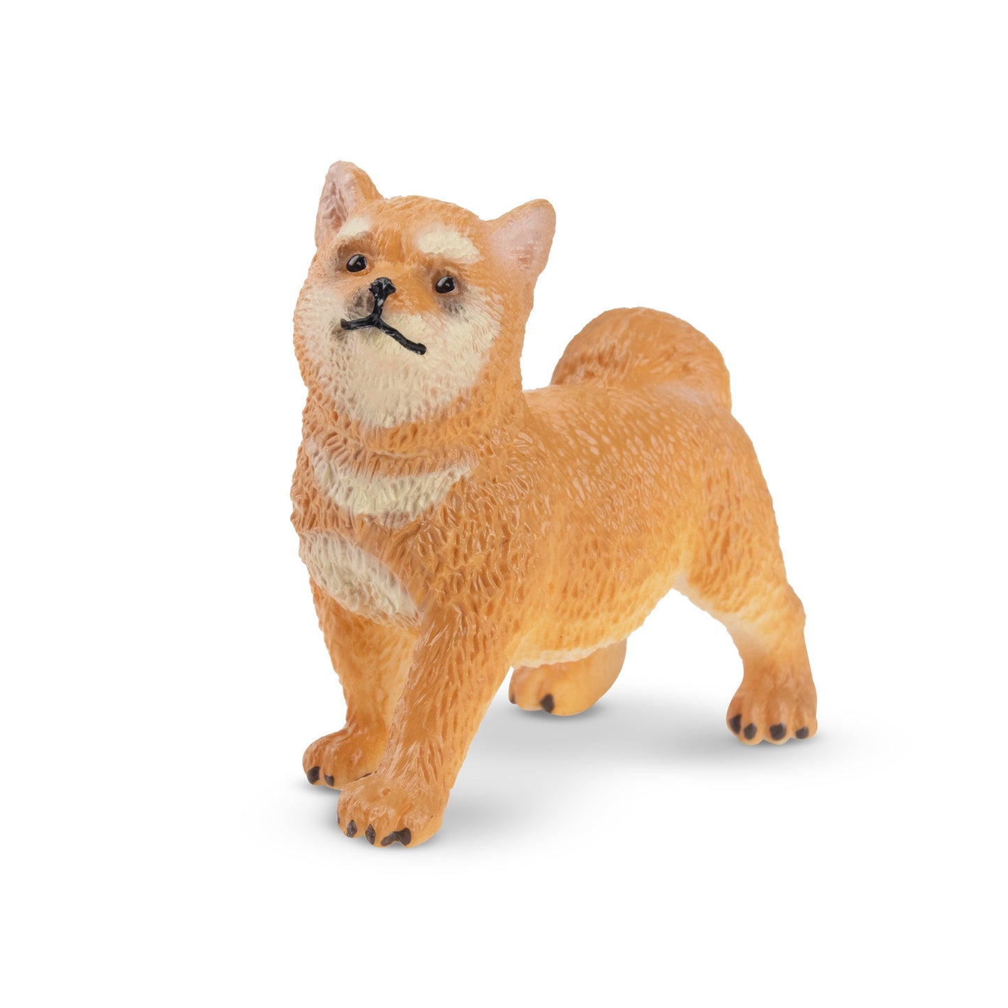 Mini Standing Japanese Shiba Inu Puppy Figurine Toy