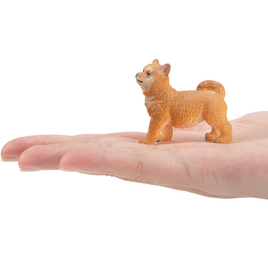 Mini Standing Japanese Shiba Inu Puppy Figurine Toy