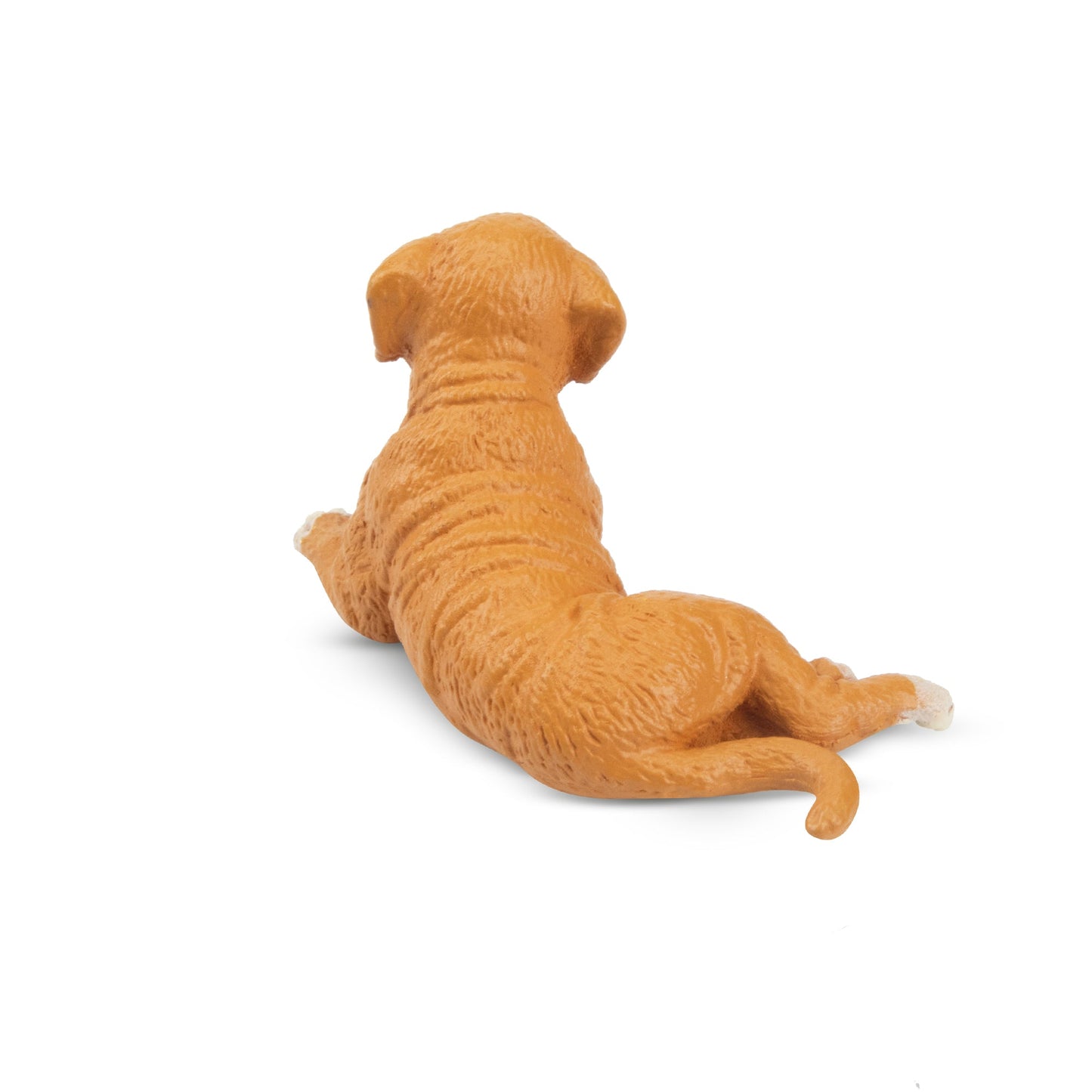 Mini Lying Boxer Puppy Figurine Toy