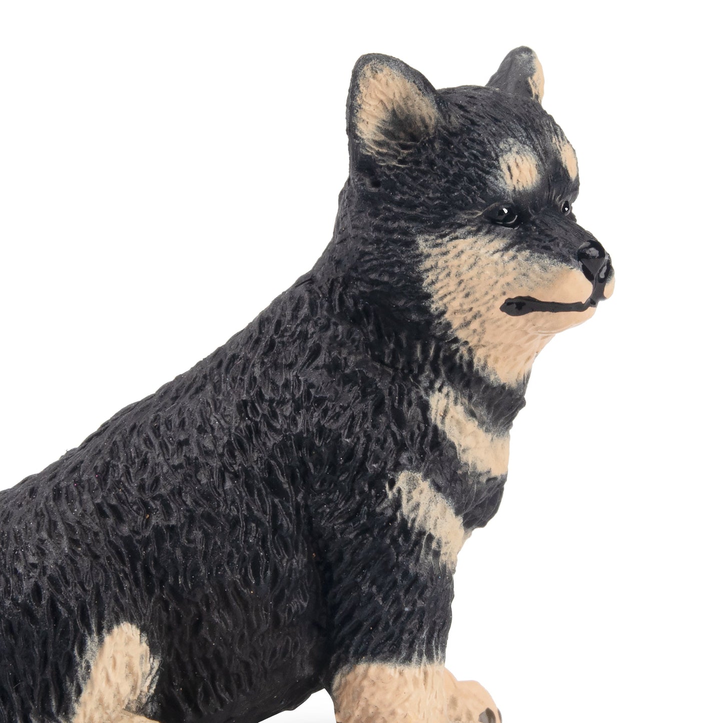 Mini Sitting Japanese Shiba Inu Puppy Figurine Toy