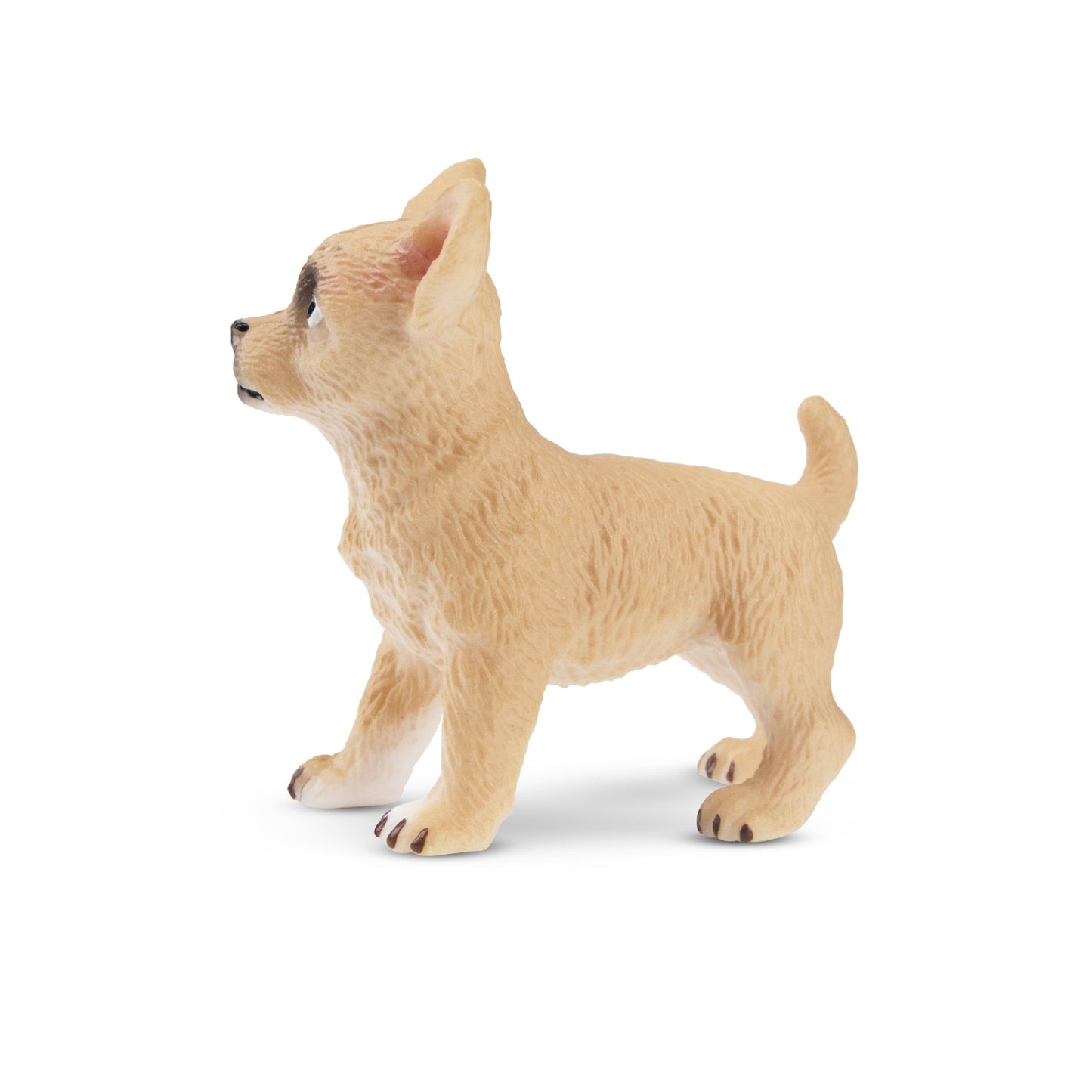 Mini Standing Fawn Chihuahua Puppy Figurine Toy