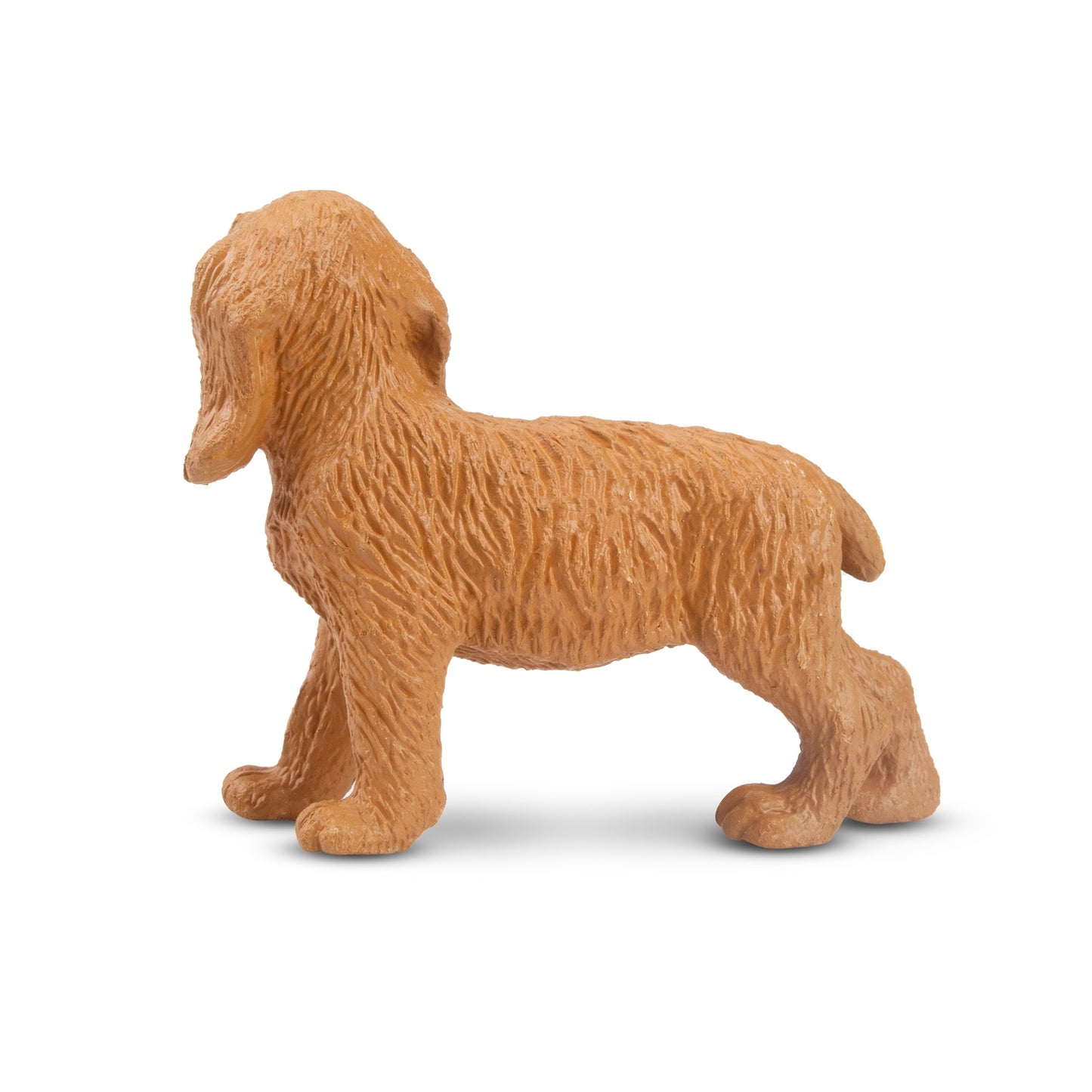 Mini Standing Golden Cocker Spaniel Puppy Figurine Toy