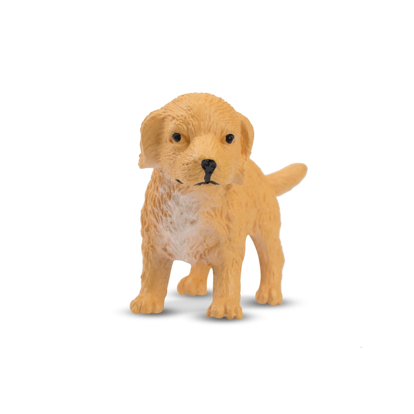 Mini Standing Golden Retriever Puppy Figurine Toy