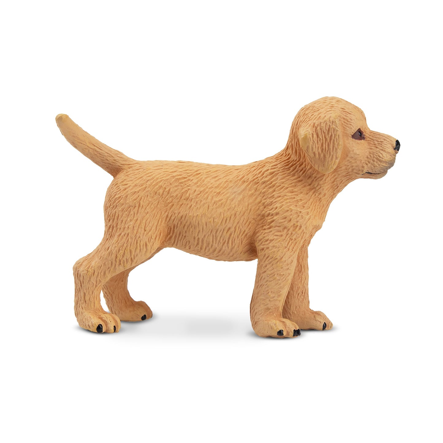 Mini Standing Yellow Labrador Retriever Puppy Figurine Toy