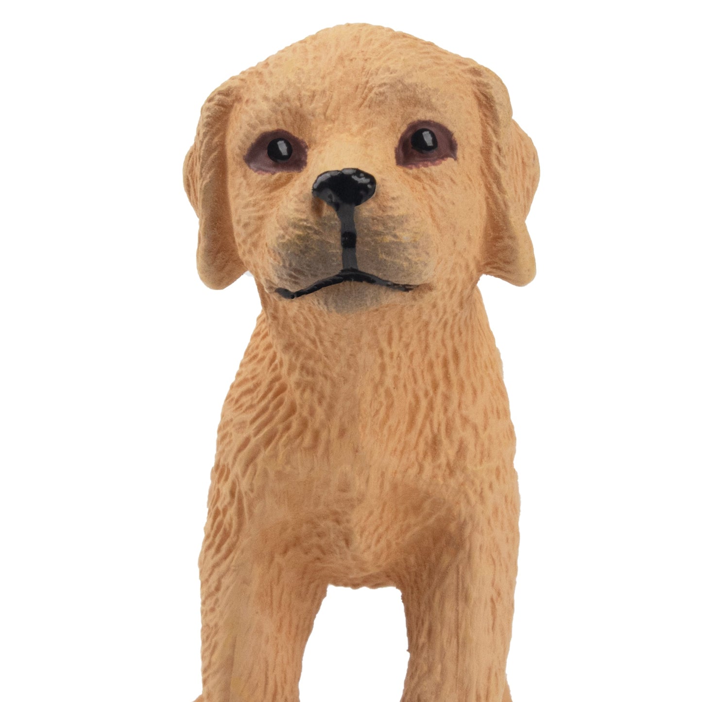 Mini Standing Yellow Labrador Retriever Puppy Figurine Toy