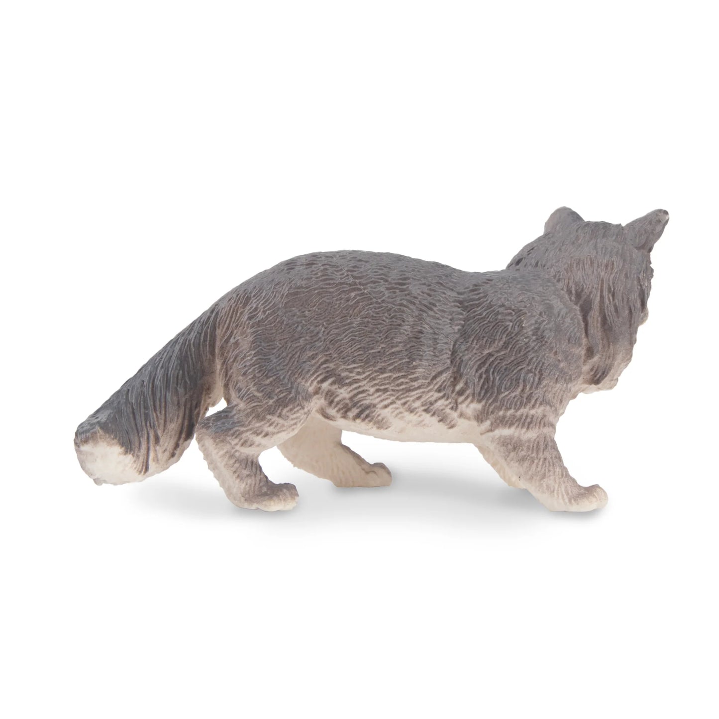 Grey Norwegian Forest Cat Figurine Toy